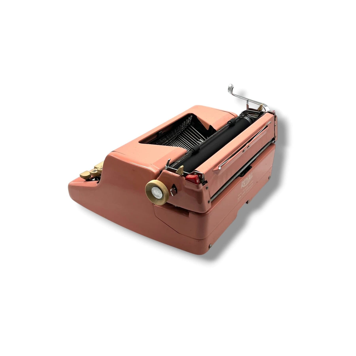 Toronto Typewriters Manual Typewriter Royal Quiet Deluxe (Pink Flamingo) Typewriter