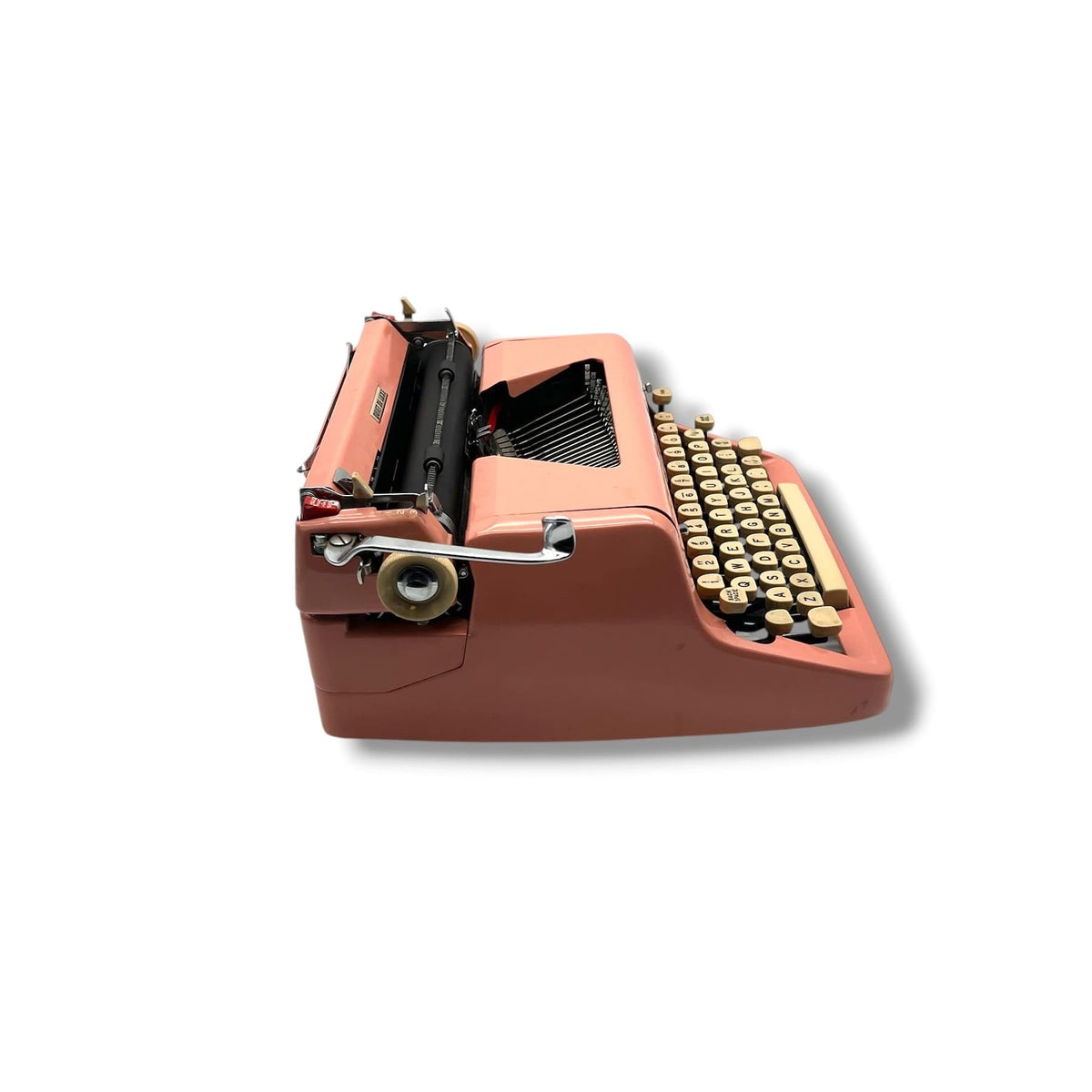 Toronto Typewriters Manual Typewriter Royal Quiet Deluxe (Pink Flamingo) Typewriter