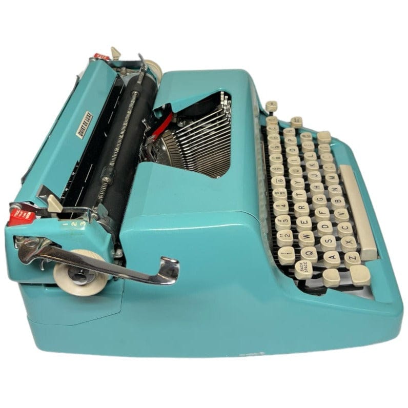 Toronto Typewriters Manual Typewriter Royal Quiet Deluxe (Robin Egg Blue) Typewriter