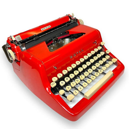 Toronto Typewriters Manual Typewriter Royal Quiet Deluxe (Star Red) Typewriter