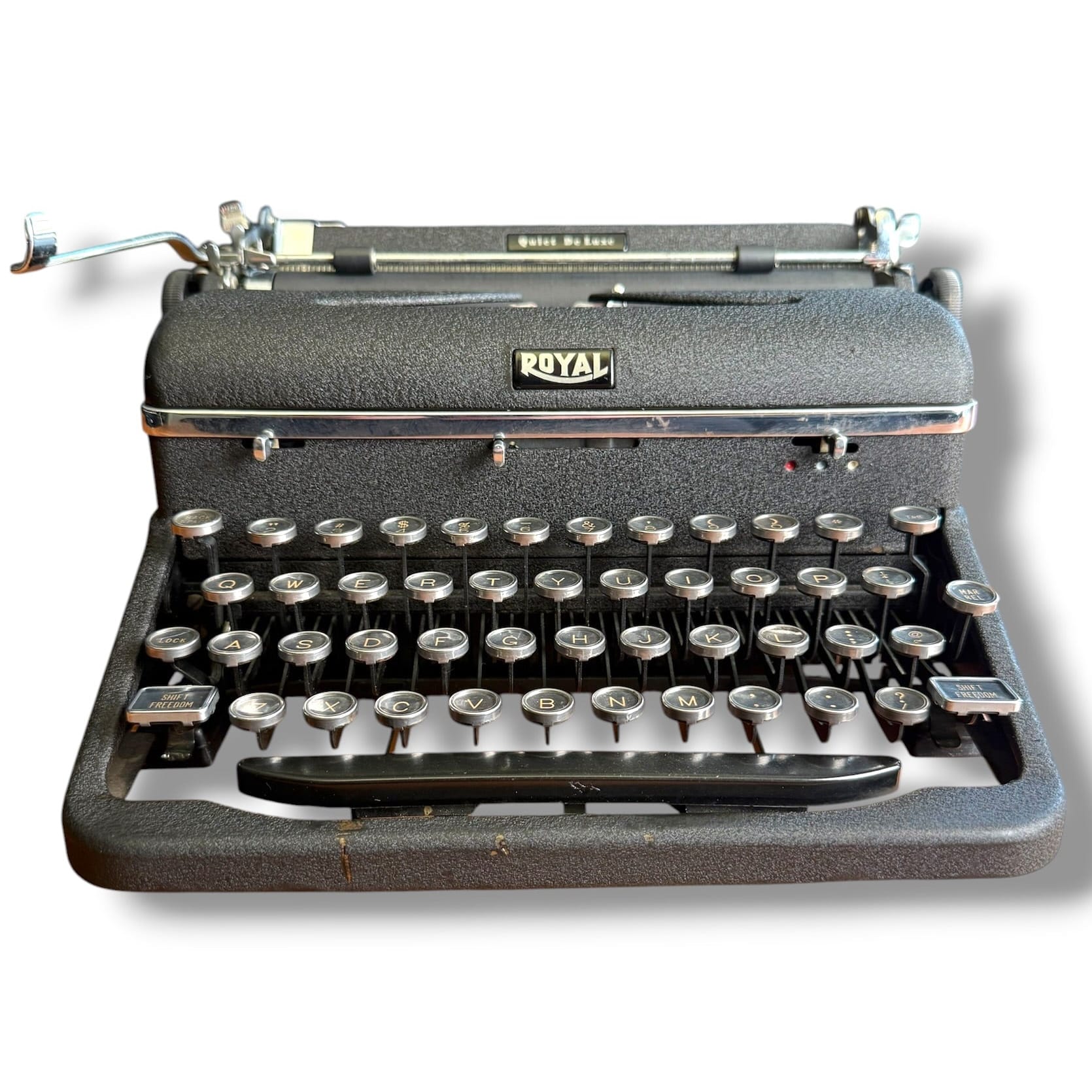 Toronto Typewriters Manual Typewriter Royal Quiet Deluxe Typewriter