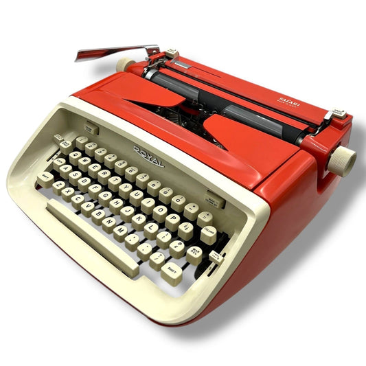 Toronto Typewriters Manual Typewriter *Royal Safari (Race Car Red) Typewriter