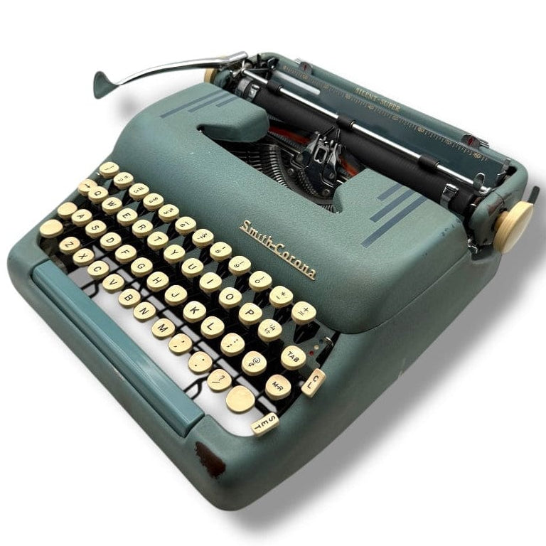 Toronto Typewriters Manual Typewriter Smith-Corona (Alpine Blue) Typewriter