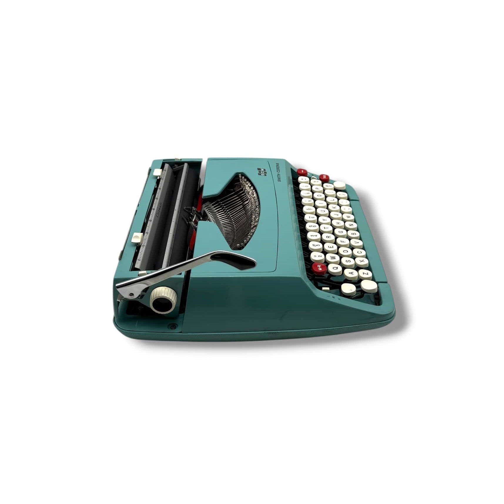 SMITH-CORONA Corsair タイプライター 青 Smith-Corona Corsair (Blue) Typewriter – Toronto Typewriters
