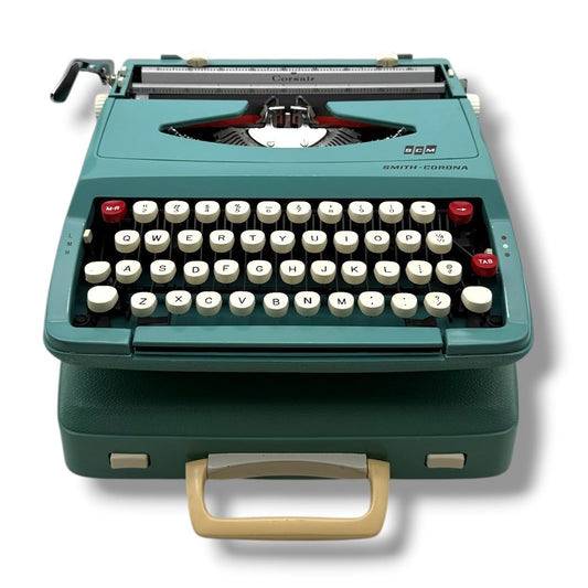 Toronto Typewriters Manual Typewriter Smith-Corona Corsair (Blue) Typewriter