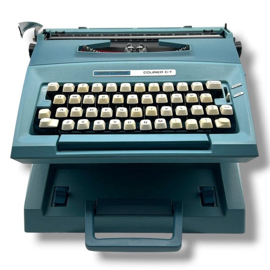 Toronto Typewriters Manual Typewriter Smith-Corona Courier (Teal) Typewriter