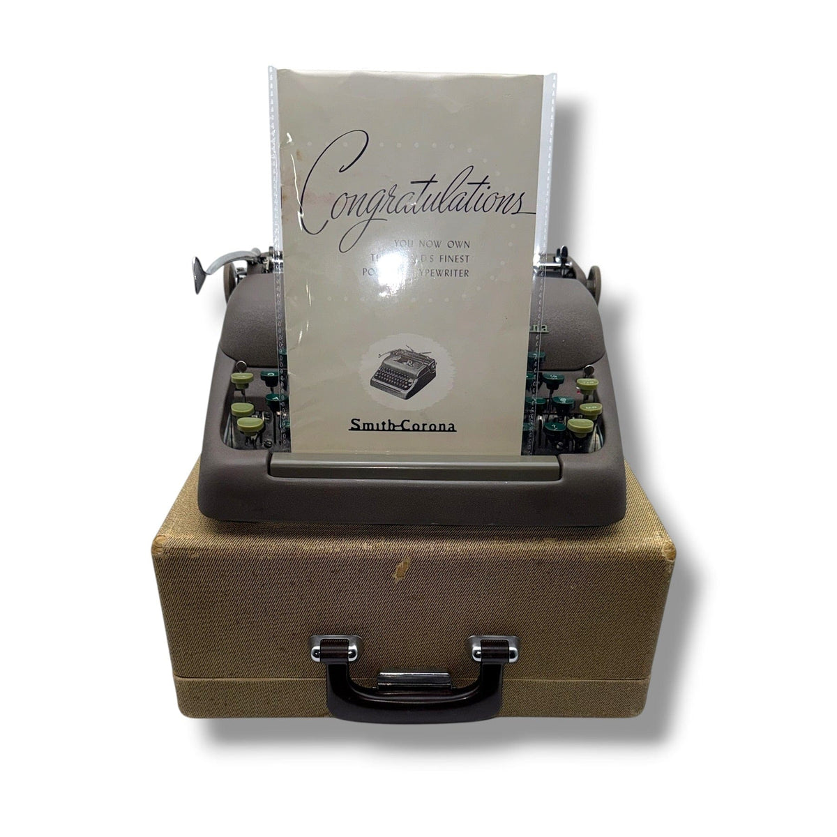 Toronto Typewriters Manual Typewriter Smith-Corona Sterling (1952) Typewriter