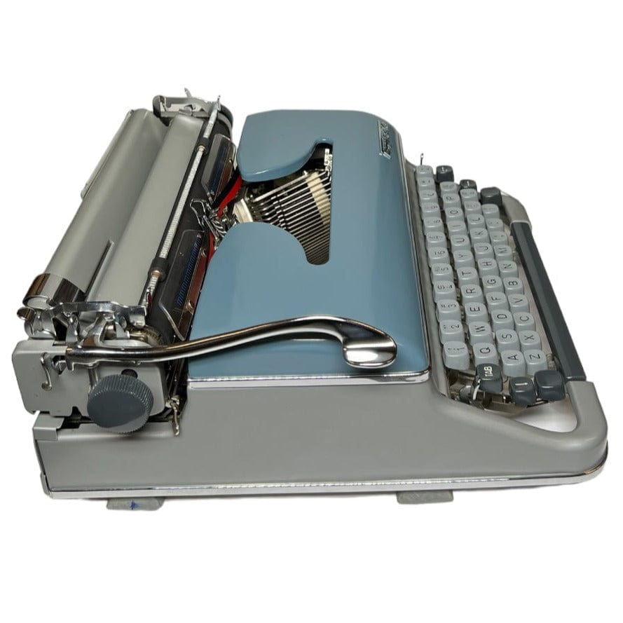 Toronto Typewriters Manual Typewriter Torpedo 18B (Blue/Gray) Typewriter