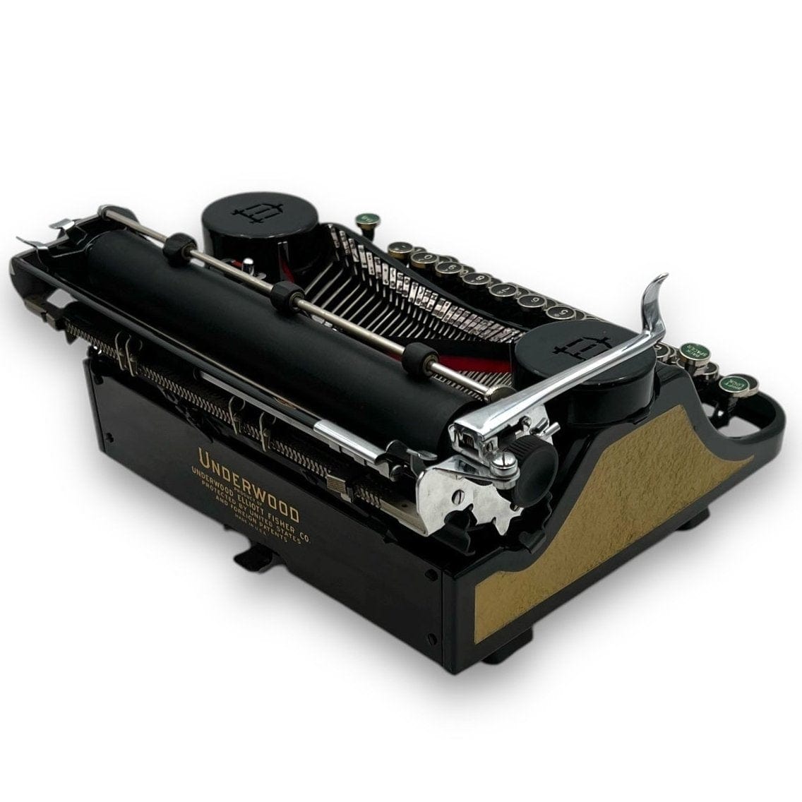 Toronto Typewriters Manual Typewriter Underwood Champion (Gold Accents) Typewriter