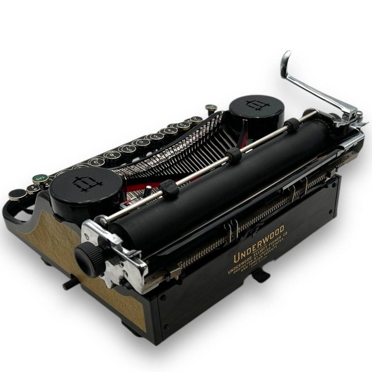 Toronto Typewriters Manual Typewriter Underwood Champion (Gold Accents) Typewriter