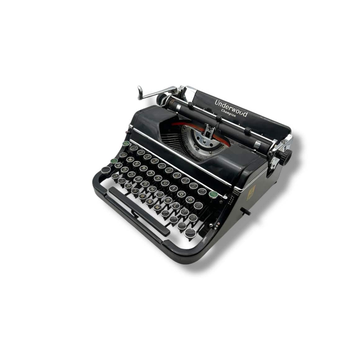 Underwood Champion (w/ Field Case) Typewriter – Toronto Typewriters