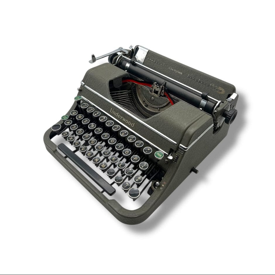 Underwood Champion (w/ Field Case) Typewriter – Toronto Typewriters