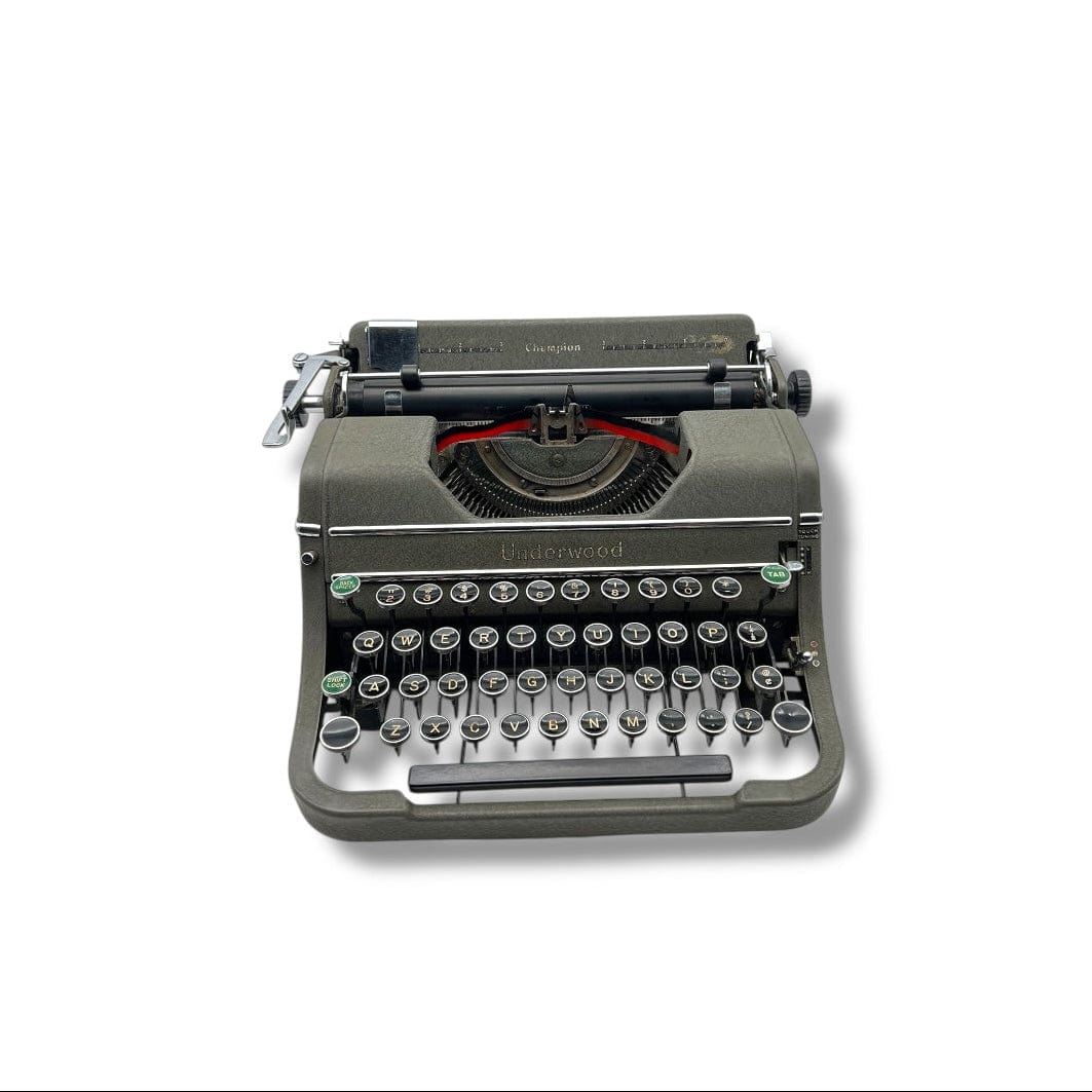 Underwood Champion (w/ Field Case) Typewriter – Toronto Typewriters