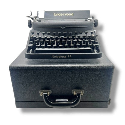Toronto Typewriters Manual Typewriter Underwood Noiseless 77