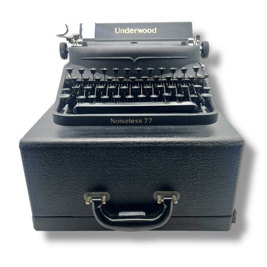 Toronto Typewriters Manual Typewriter Underwood Noiseless 77