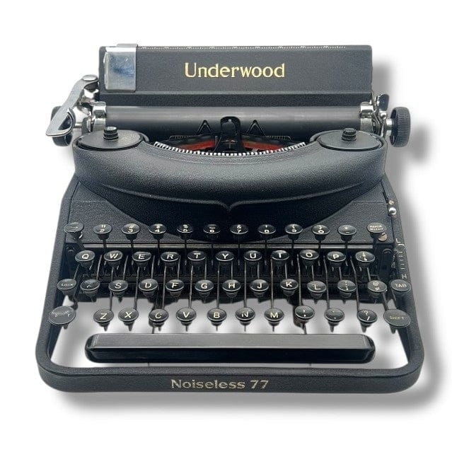 Toronto Typewriters Manual Typewriter Underwood Noiseless 77