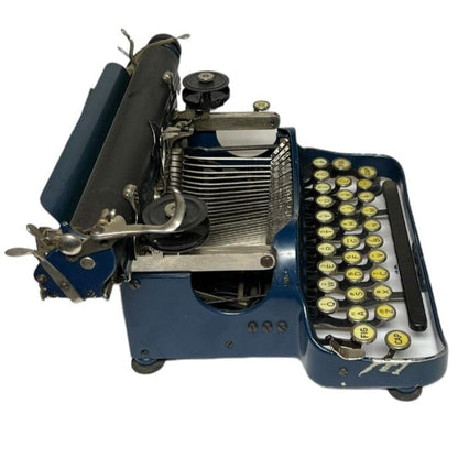 Toronto Typewriters Portable Typewriter Corona 3 Special (Channel Blue) Folding Typewriter