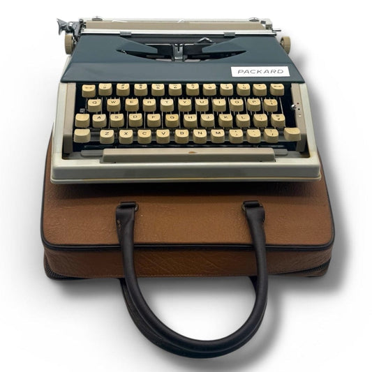 Toronto Typewriters Portable Typewriter Montana Packard (CURSIVE) Typewriter