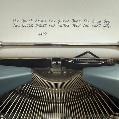 Toronto Typewriters Portable Typewriter Montana Packard (CURSIVE) Typewriter