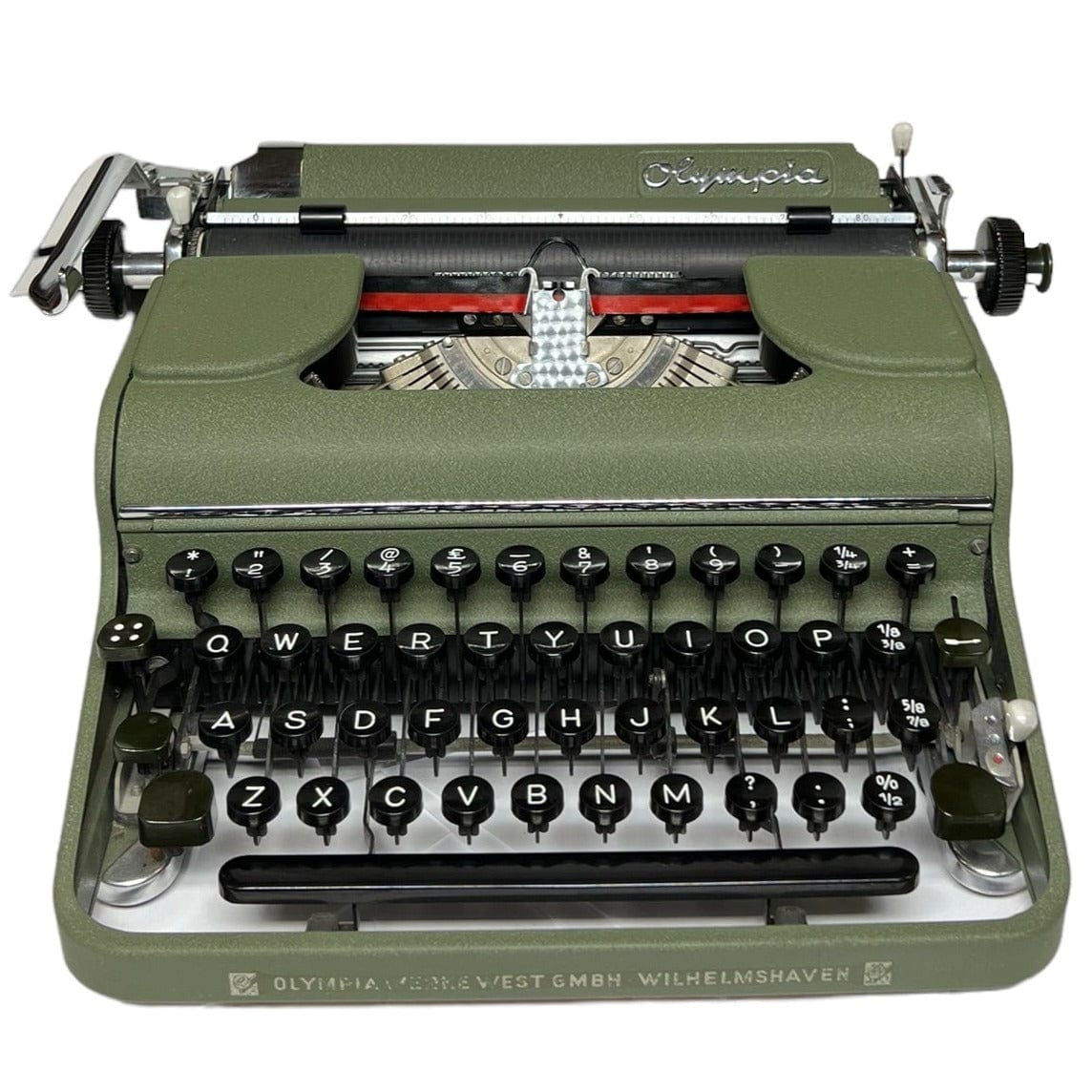 Toronto Typewriters Portable Typewriter Olympia SM1 (Green) Typewriter