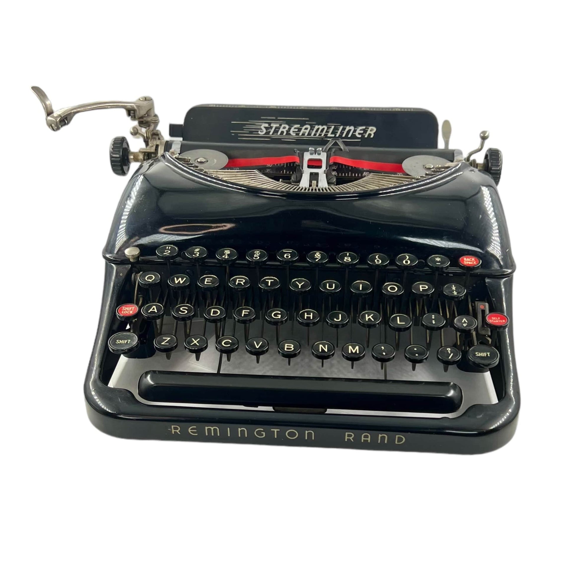 Toronto Typewriters Portable Typewriter Remington Streamliner (Gust of Wind) Typewriter