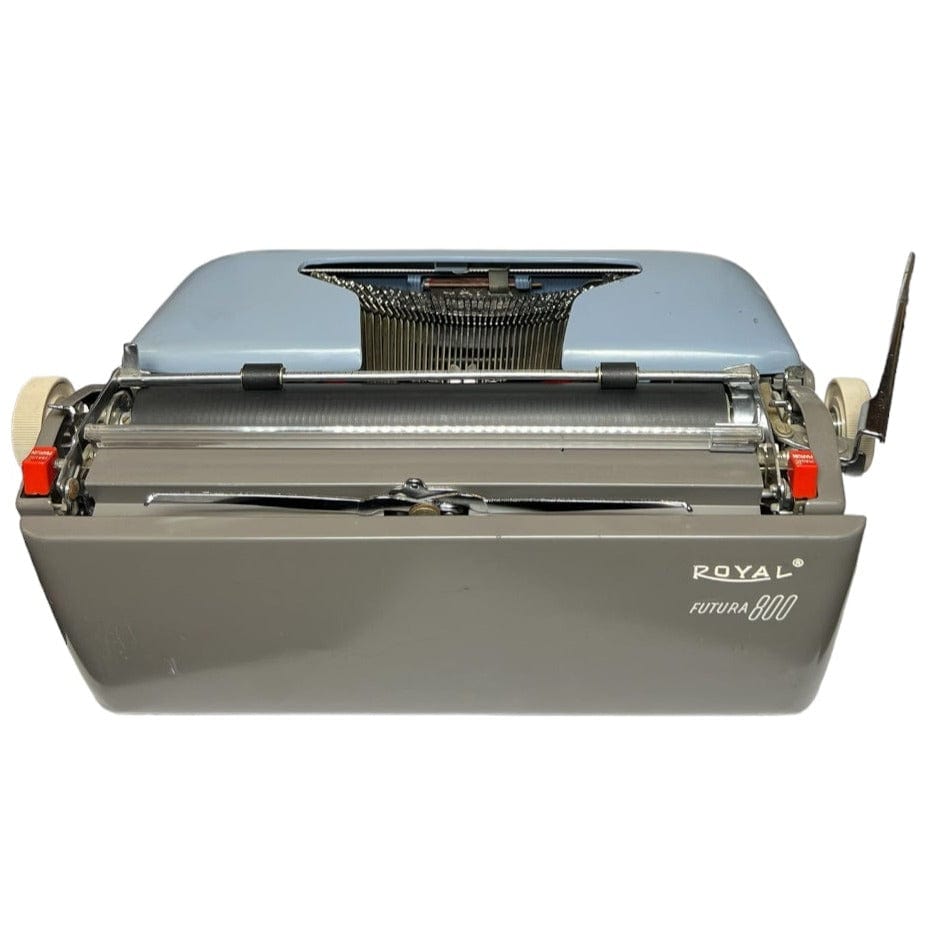 Toronto Typewriters Portable Typewriter Royal Futura (Blue/Gray) Typewriter