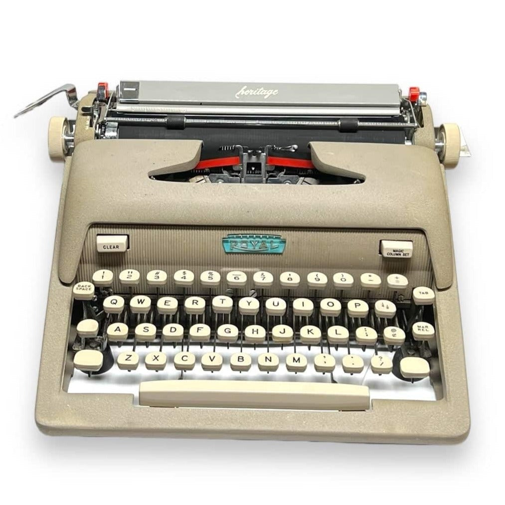 Toronto Typewriters Portable Typewriter Royal Heritage Typewriter