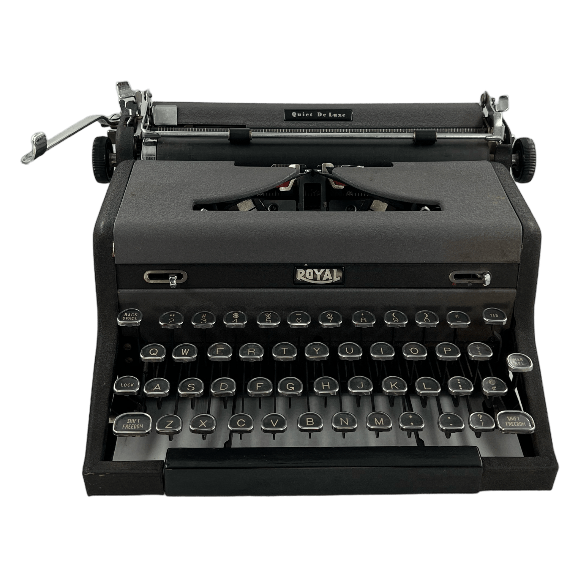 Toronto Typewriters Portable Typewriter Royal Quiet Deluxe (Duo-tone) Typewriter