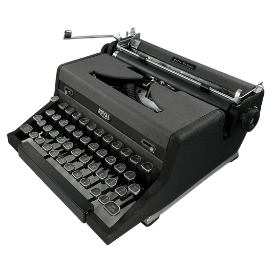 Toronto Typewriters Portable Typewriter Royal Quiet Deluxe (Duo-tone) Typewriter