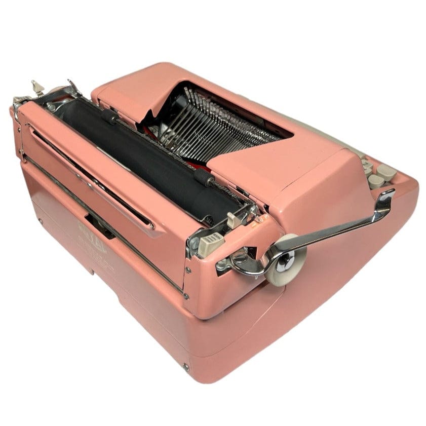 Royal Quiet Deluxe (Flamingo Pink) Typewriter