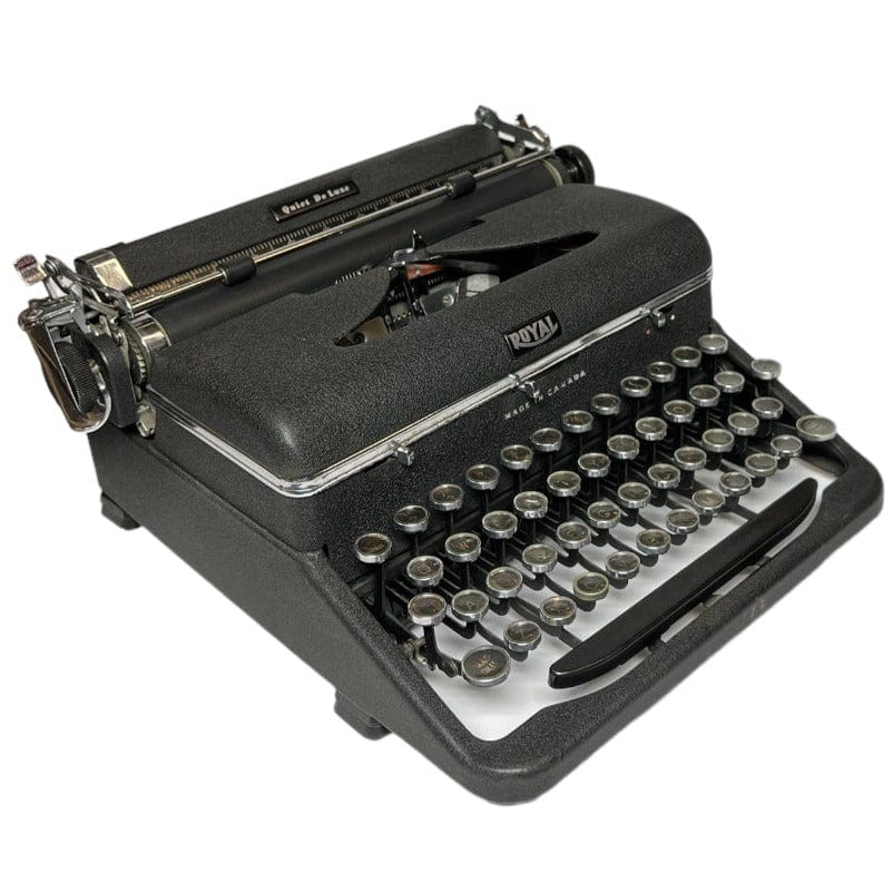 Toronto Typewriters Portable Typewriter Royal Quiet Deluxe Typewriter