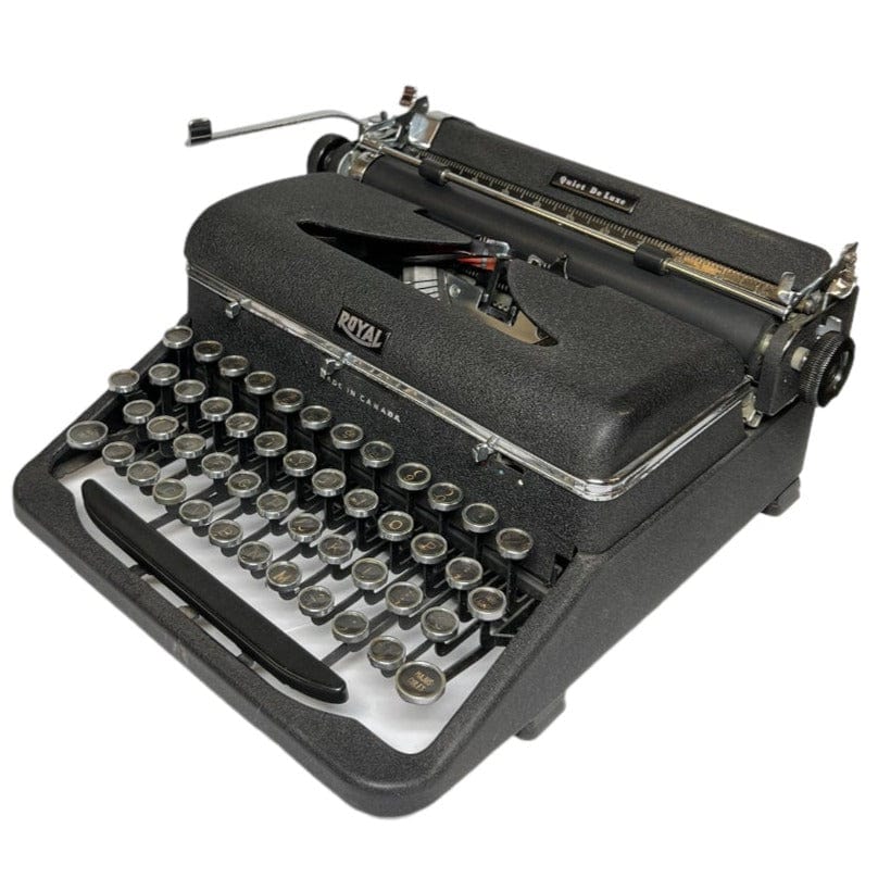 Toronto Typewriters Portable Typewriter Royal Quiet Deluxe Typewriter