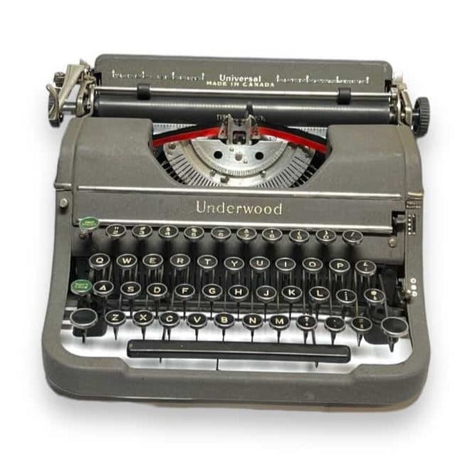 Toronto Typewriters Portable Typewriter Underwood Universal Typewriter