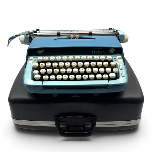 Toronto Typewriters Smith Corona Sterling (Blue)