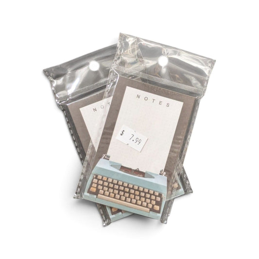 Toronto Typewriters Stationary Typewriter Notepad - Blue
