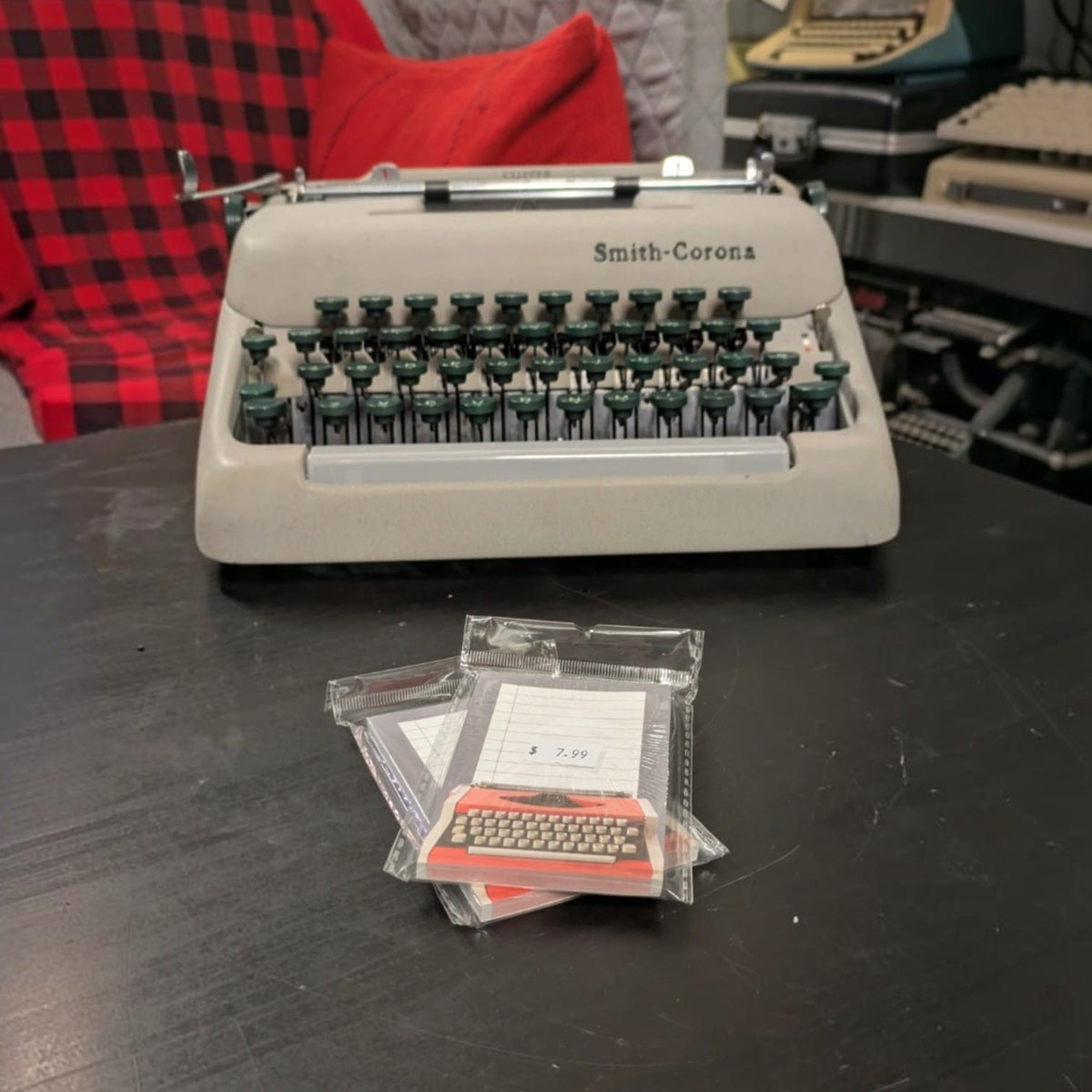 Toronto Typewriters Stationary Typewriter Notepad - Red