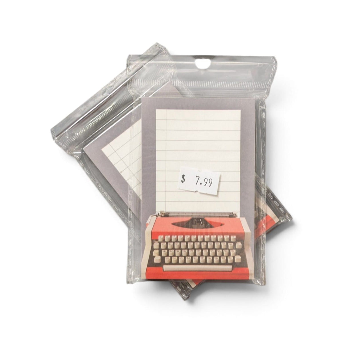 Toronto Typewriters Stationary Typewriter Notepad - Red
