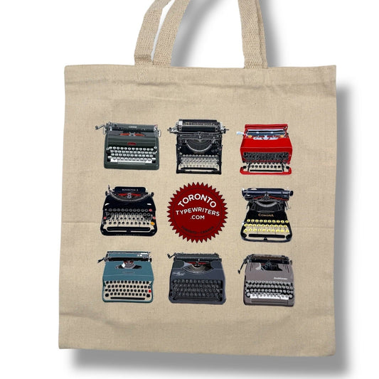 Toronto Typewriters Tote Bag Brand Champ Typewriter Tote Bag - Natural
