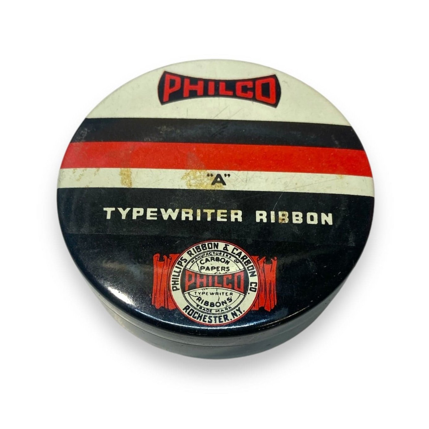 Typewriter Ribbon Tin - Philco – Toronto Typewriters