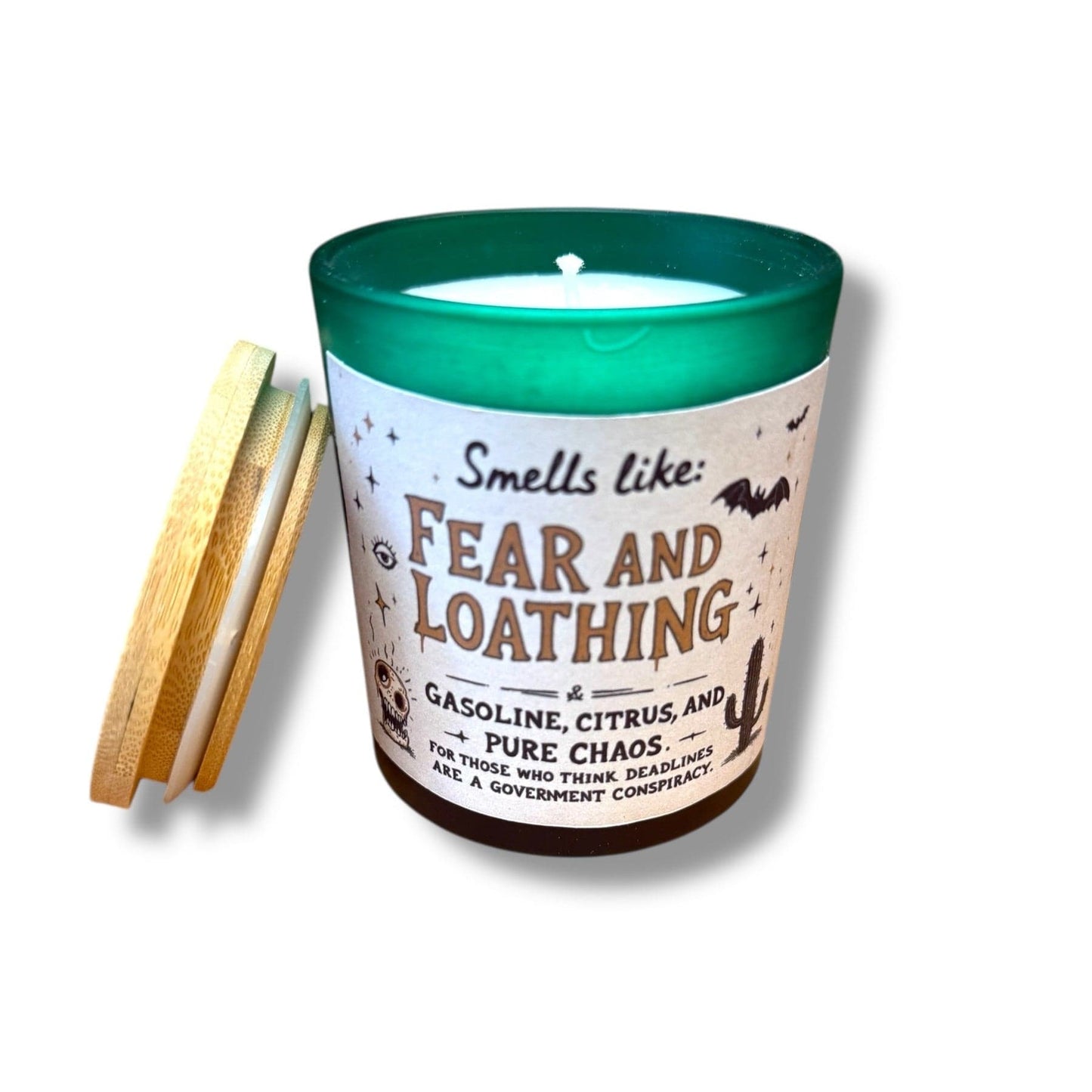 Toronto Typewriters Typewriter Candles Fear and Loathing Candle