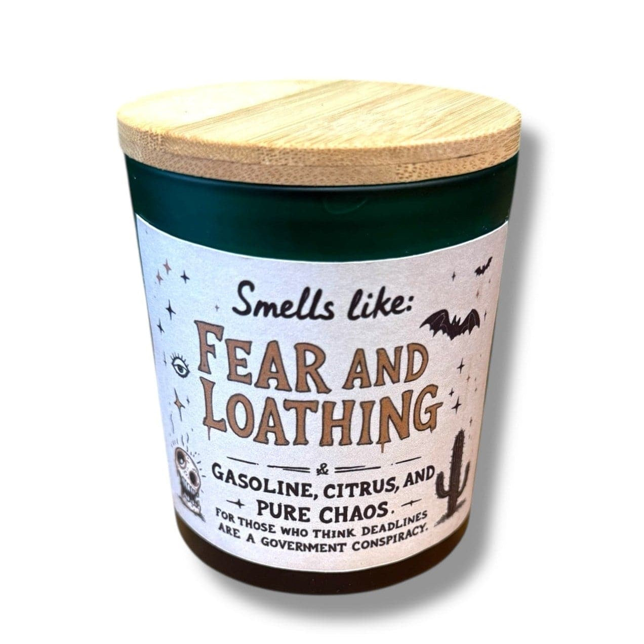 Toronto Typewriters Typewriter Candles Fear and Loathing Candle