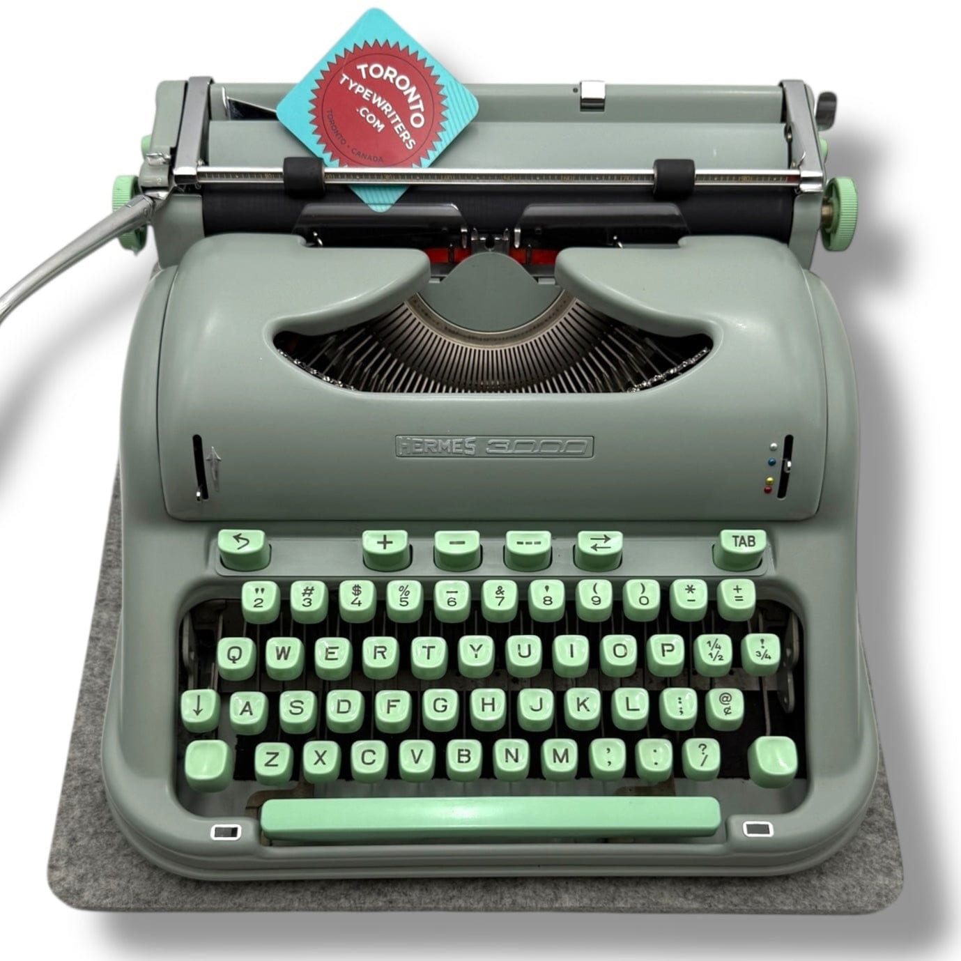 Toronto Typewriters typewriter mat Toronto Typewriters Typing Mat