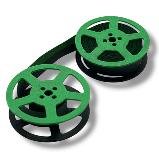 Toronto Typewriters Typewriter Ribbon 🖤💚 Black Green Universal Typewriter Spool & Ribbon Set