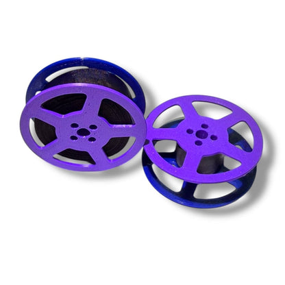 Toronto Typewriters Typewriter Ribbon 💙💜 Blue Purple Universal Typewriter Spool & Ribbon Set
