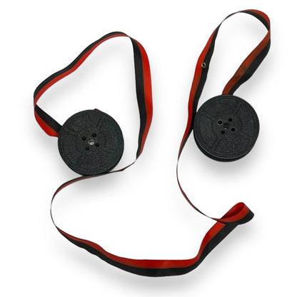 Toronto Typewriters Typewriter Ribbon END OF SUMMER SALE!! Black/Red Nylon Universal Ribbon 3-Pack