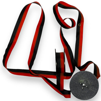 Toronto Typewriters Typewriter Ribbon END OF SUMMER SALE!! Black/Red Nylon Universal Ribbon 3-Pack